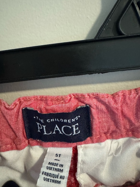The Children's Place Coral Pink Girls' Elastic Waist Shorts - Picture 2 of 2